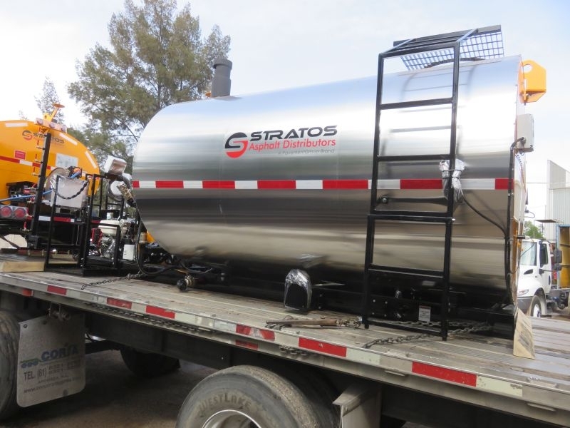 Stratos DMS-2000 skid mounted asphalt distributor Call us 518-218-7676