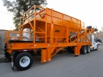 portable 45cy storage hopper with conveyor belt, Olympus a PavementGroup.com brand