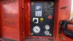 The Bagela Asphalt Recycler control panel is shown here, 2014 model, with temperature probe. For sale at Pavementgroup.com