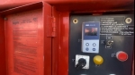 Control panel on the Bagela asphalt recycler showing 2 stage burner switch for sale 518-218-7676