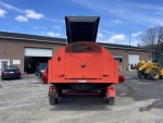 Bagela recycler for sale, as of 4/1/2024, PavementGroup.com, rear view with the loading hopper up
